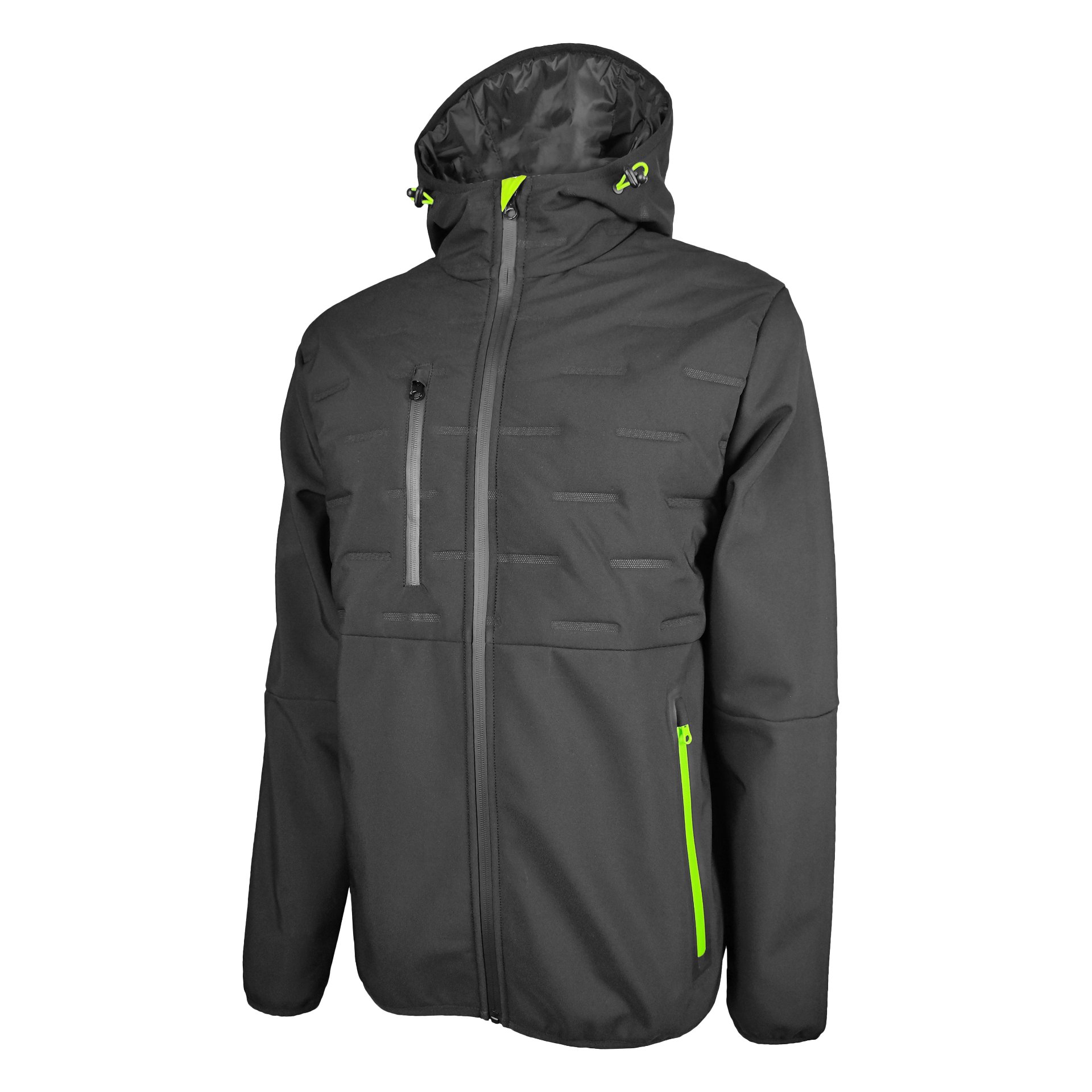 SGM24001WJ technical softshell jacket front view